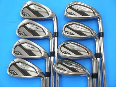 Callaway MAVRIK Irons #5-9.P.A.S(8Clubs)/MODUS/Flex:S/Iron set - Image 1 of 4