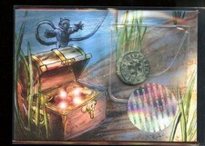 2015 Island Dreams Dark Side of the Island Sunken Treasure Relic/prop Card (a)
