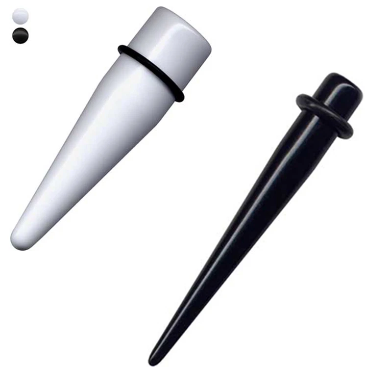 PIERCINGO® 2 x SET DEHNSTAB EXPANDER ACRYL TAPER DEHNUNGSSTAB STAB PLUG TUNNEL - Bild 1 von 4