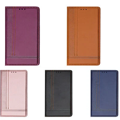Magnetic Leather Wallet Cover Case For Huawei P50 P60 P20 P40 P30 Mate 60 Nova - Image 1 of 4