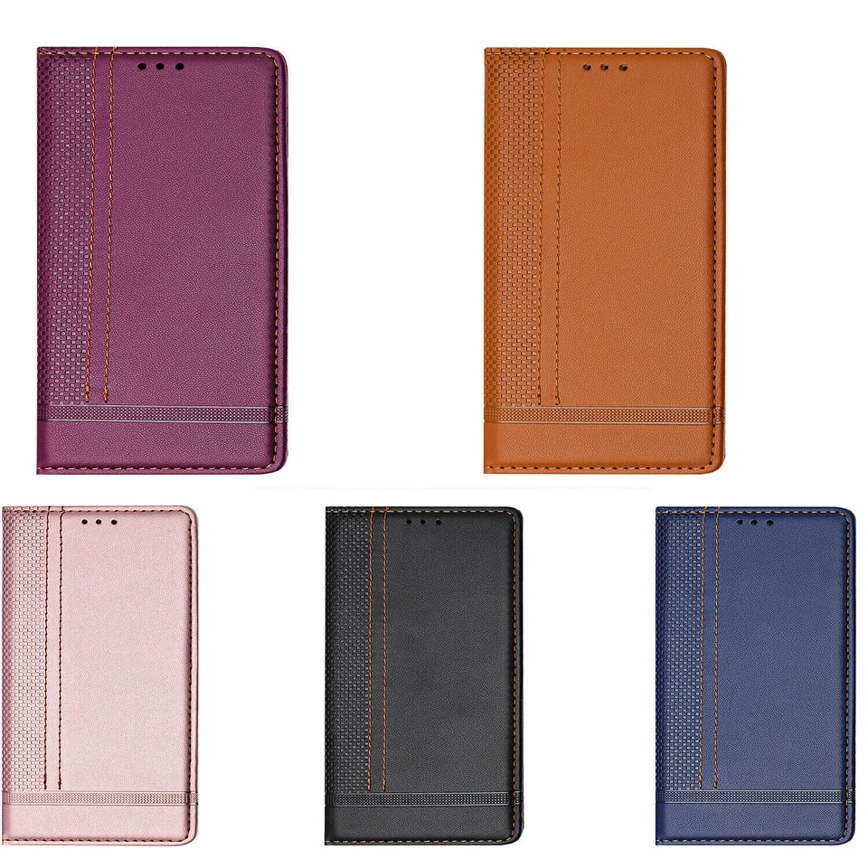 Magnetic Leather Wallet Cover Case For Huawei P50 P60 P20 P40 P30 Mate 60 Nova - Image 1 of 4