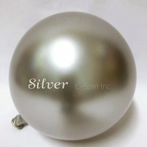 12 inch 100x Silver Metallic Latex Thick Party Balloon Helium Floating Wedding - Picture 1 of 2