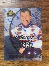 DALE EARNHARDT JR 1999 PRESS PASS Premium Reflector Shield #0350/1975