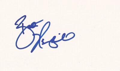 BRET HEMPHILL SIGNED AUTO'D 3X5 INDEX CARD IC ANAHEIM ANGELS MLB DEBUT 1999 - Image 1 of 3