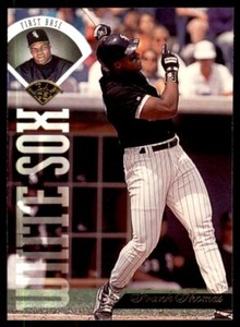 1996 Donruss leaf Frank Thomas Chicago White Sox #1