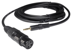 Rockville RXLR-AUX Cable to Turn any XLR Microphone into a Mic for PC Computers - Picture 1 of 6