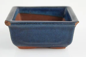 Vaso per BONSAI Japan Giapponese in Terracotta Smaltato Rettangolare a CASCATA - Foto 1 di 6
