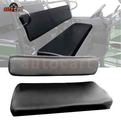 For Kawasaki Mule 2500 2510 3000 3010 New Seat Cover UTV Diesel 4X4 Black Covers - Изображение 1 из 4