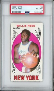 1969-70 Topps Willis Reed RC PSA 6 #60
