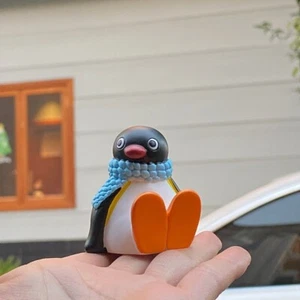 Mini PINGU Figure Toy Cartoon Penguin Model Doll Toys Car Desk Decor 6cm - Picture 1 of 4