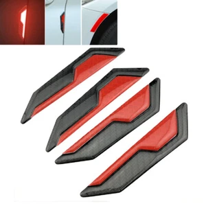 4× reflektierende Auto Türkante Kratzer Anti-Kollision Schutz Abdeckung Streifen - Bild 1 von 7
