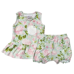 NWT SweetHoney Breezy Peplum Set Size 4T - Picture 1 of 7