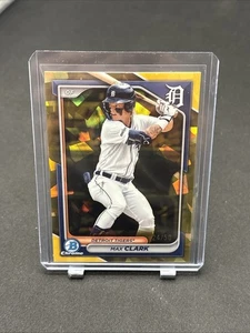 2024 Bowman Draft Chrome #BDC104 Max Clark Gold Sapphire /50 - Picture 1 of 2