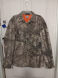 Carhartt Men's Camouflage Wexford Shirt Jac Size Large EUC - Picture 1 of 9