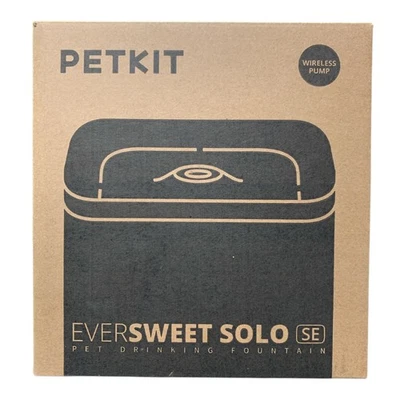 Fuente de agua inteligente para mascotas Petkit Eversweet Solo SE, 1,8 L, blanca Foto 1 de 3