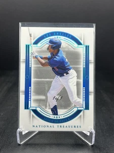 2024 Panini National Treasures Baseball Josue De Paula Platinum 1/1 #65 - Bild 1 von 4
