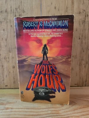 The Wolf's Hour by Robert R. McCammon 1st Printing 1989 Vintage Paperback Horror - Image 1 of 4