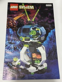 Lego System 6899 Space Exploriens Nebula Outpost Instruction Manual Only 1996