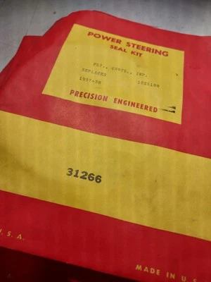1958 57 Dodge nos dirección asistida kit de reconstrucción kit de sello Chrysler Plymouth 1826188 Foto 1 de 2