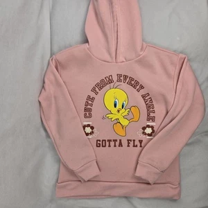 Looney Tunes Girls Hoodie Size 6 - Picture 1 of 4