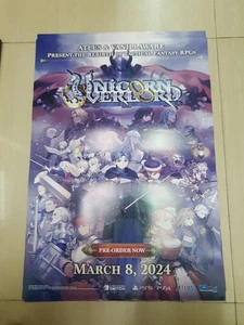 Unicorn Overlord Poster (H 58cm x L 42cm) (Official Product/BN/PS4/PS5) - Picture 1 of 1