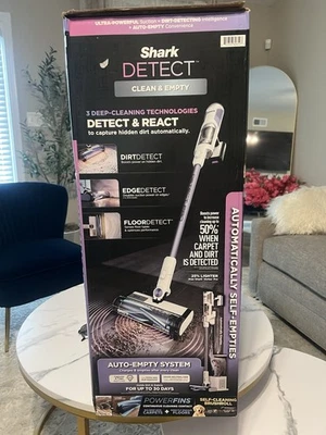 NEW Shark Detect Pro Auto-Empty Cordless Bagless HEPA Filter Stick Vacuum IW3511 - Image 1 of 4