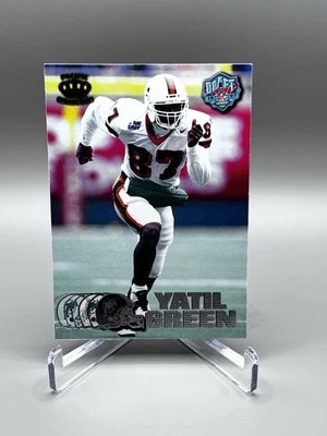 1997 Pacific Crown Collection Silver Yatil Green #434 Rookie RC! CRISP! - Image 1 of 2