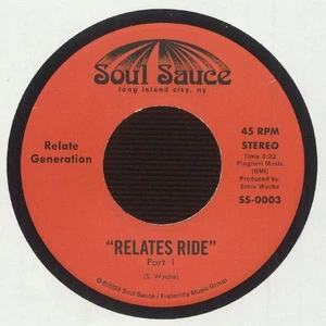 RELATE GENERATION - Relates Ride - Vinyl (7") - Picture 1 of 1
