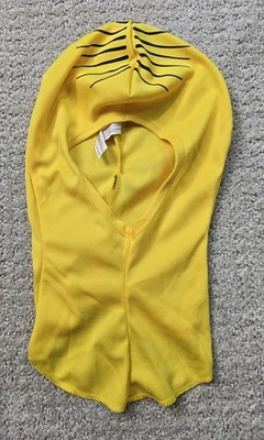 Minions Head Mask Plush Face Kids Funny Halloween Costume Despicable Me Yellow - Image 1 of 4