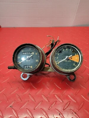 Honda CL350 1971 velocímetro medidor conjunto de clúster Foto 1 de 4