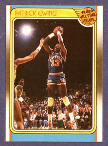 1988-89 Fleer #130 Patrick Ewing AS NMMT OC - Bild 1 von 2