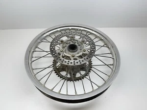 2001 Yamaha YZ250F Rear Wheel Rim Hub Rotor Disc Spokes OEM - Picture 1 of 5