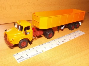 SAVIEM 19.280 HTB 1:43 CAMION TRUCK & TRAILER ALTAYA SEMI REMORQUE 1978 - Imagen 1 de 1