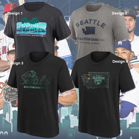 SALE!! Seattle 2023 All-Star Game Retro T-Shirt Unisex Cotton S-5XL Gift For Fan Cover