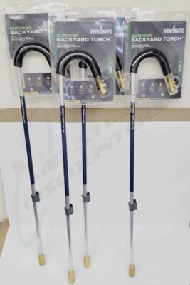 Paquete de 4 antorchas de propano Bernzomatic gatillo arranque alta calefacción autoiluminación exterior Foto 1 de 4