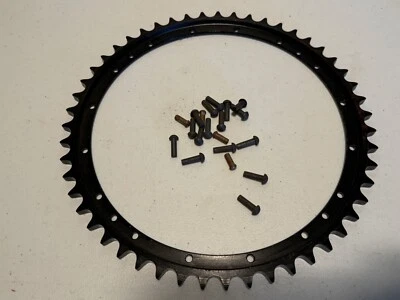 Roda dentada Harley NOS Panhead Duo-Glide Electra freio traseiro 1962-66 41470-62 - Imagem 1 de 4