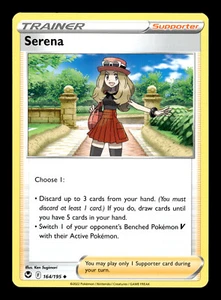 Pokemon TCG: Sword & Shield Silver Tempest - Trainer: Serena 164/195 - Picture 1 of 2