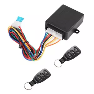 Universal Car Remote Central Kit Door Lock Locking Keyless Entry System DC 12V - Picture 1 of 18