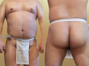 Hombres Japonés Tradicional 100% Algodón Ropa Interior Adulto Fundoshi - Imagen 1 de 3