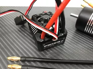 WP Max10 SCT RTR 80A 1/10 3665 3800KV RC Auto Brushless Regler Motor Combo System - Bild 1 von 5