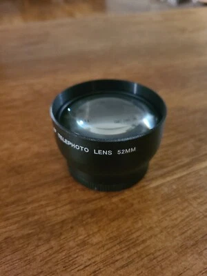 Opteka Pro Series 2.2X High Definition AF Telephoto Lens 52MM - Image 1 of 3