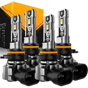 4x LED Headlight Kit Bulbs 9005 9005 High&Low Beam For Hyundai Elantra 2019-2023 - Picture 1 of 12