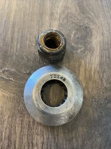 Mercury 40 50 70 Prop Nut Thrust Washer Hardware 73345, 73345A1, 92647M, F755456 - Imagen 1 de 2