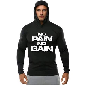 Men's Loose Fit Cotton Hooded Sweater with Round Neck for Spring and Autumn - M - Picture 1 of 22
