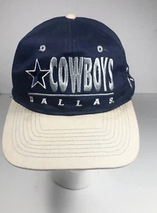Vintage Dallas Cowboys Drew Pearson Snapback Navy Blue and Grey - Bild 1 von 9