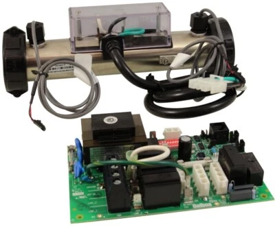 Balboa  VS100 Circuit board, w/ 1.5" x 10" size heater, for 1pump G1110 + G7414 - Image 1 of 4