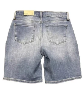 NYDJ Shorts Women's Blue Bermuda Ella Shorts Lift Tuck Denim Size 0 New - Picture 1 of 10