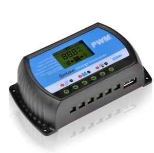 PWM RTD1210 10A + USB 12V/24V SOLAR CHARGE CONTROLLER *D19 - Picture 1 of 3