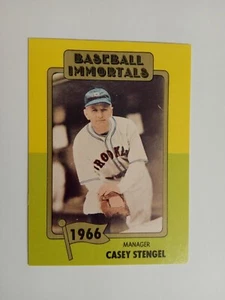 1980 TOPPS BASEBALL IMMORTALS CASEY STENGEL #103 1St PRINTING NEW MINT - Picture 1 of 2