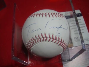 Fernando Rodney Autographed ML Selig Baseball Cert JSA Pitched for 11 MLB Teams - Picture 1 of 2